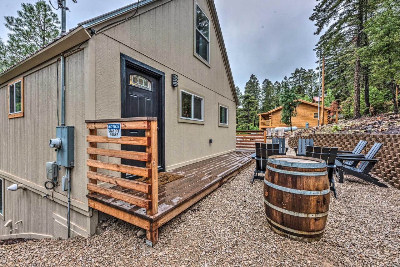 On The Rocks - A Modern Home With Decks And Views Cloudcroft Exterior foto